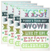 홀마크 생일 축하 카드, YES SUV1068, 4개입
