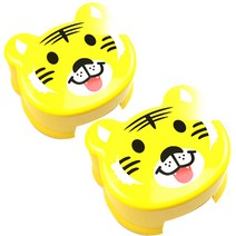 리버그린 애니멀 목욕 의자 호랑이, 2개입