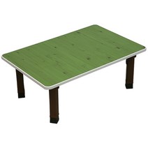 한목가구 다용도 접이식 테이블 태상 861 특대, 워시그린