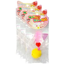 펫츠루트 팻츠루트 카샤카샤 바스락바스락 고양이 장난감, 하트, 3개입