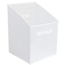 아이리스 사선 메쉬형 수납바스켓 MSK-27CB, 화이트, 1개