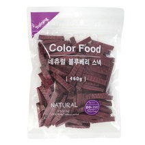 훗가이도푸즈 컬러푸드 애견 스낵, 블루베리 맛, 1개입
