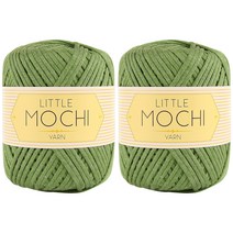 실바람 리틀모찌 2p 뜨개실, 29그린파파, 2개