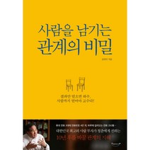 사람을 남기는 관계의 비밀, 북클라우드