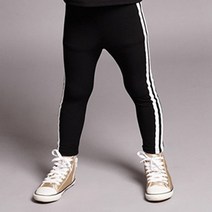 위시키즈 키즈용 두줄 테잎 레깅스
