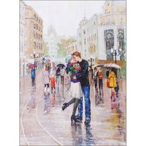 퍼즐코리아 거리의 아름다운 커플 직소퍼즐 3512, 500피스, 혼합 색상, 500피스