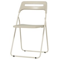 마켓비 LOCCO 접이식의자, 솔리드베이지, 1개