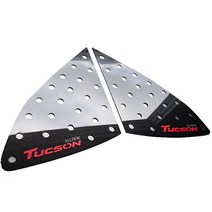 카이만 카본스타일 C필러 스포츠 플레이트 레터링 ALL NEW TUCSON 레드, 올뉴 투싼