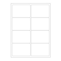 블루마토 A4 라벨지 10 백색, 8칸, 100개입