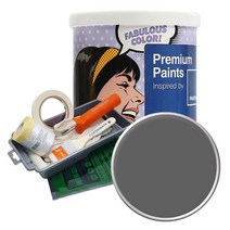 노루페인트 팬톤 외부용 실외 저광 페인트 1L 세트, 18-0601 Charcoal Gray