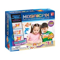 MOSAICPIX 수족관 시리즈 유아비즈DIY세트 BD55001, 혼합 색상