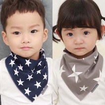 베베슈에뜨 아동용 안감 3중직 스카프빕세트
