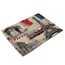 아울리빙 빈티지 영국 식탁매트, C, 42 x 32 cm