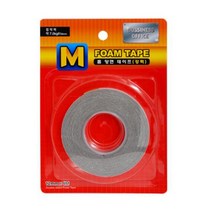 M시리즈 아크릴폼 양면 테이프 강력 12mm x 4m, 1개