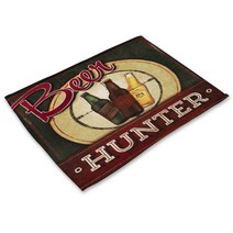 리빙팝 클래식 일러스트 테이블매트, 10, 42 x 32 cm