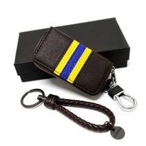 엠노블 프리미엄 가죽 키케이스 + 키홀더, 커피