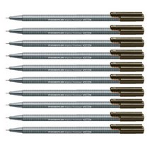 스테들러 트리플러스 화인라이너 334 수성펜 0.3mm, 77, 10개입
