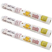 블럭마트 주방 찬장 앤 싱크대 쿠션 방수매트 3p, 레드