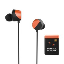 투나이 DRUM 고음질 이어폰, 샤인오렌지