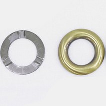 베스트브레인 심플 빅 아일렛 부자재 37mm, 황동, 1개
