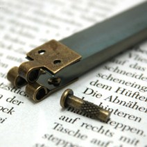 쟈스민 민자형바네 가죽공예부자재 12cm, JS8002, 3개입