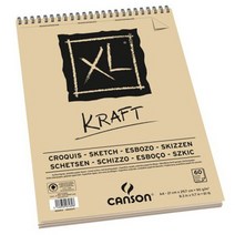 캔손 XL Kraft 스케치북, A4, 60매, 1개