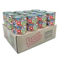러비더비 강아지 간식 캔 100g, 치킨 + 비프 혼합맛, 24개입