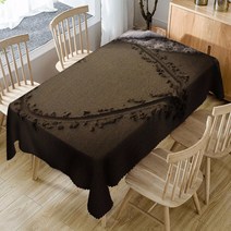 이코디 코지 센스티 테이블보, 그릿러브, 153 x 260 cm