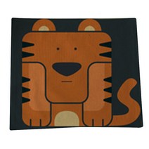 이코디 애니스퀘어 테이블매트, 타이거, 가로 45cm x 세로 32cm