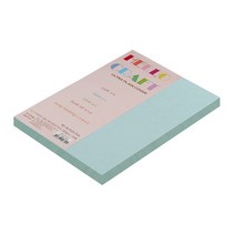 종이문화 친환경색지 레인보우카드 No.14 블루, B5, 60매