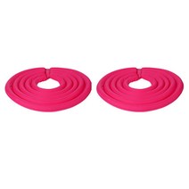 아리코 Dr.Mini 반려동물 소프트 폼 넥가드 로즈레드 S, 31g, 2개