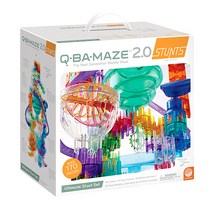 공간27 마인드웨어 큐바메이즈 2.0 얼티밋 스턴트 레일블록 세트, 혼합 색상