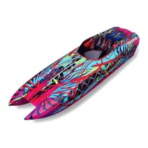 TRAXXAS CB57046-4 TRAXXAS DCB M41 Widebody 40 Catamaran High Performance Race Boat RC 요트, 혼합 색상