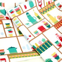 루디아앤폴 원단 DTP-1115, 혼합 색상