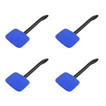 블럭마트 차량용 유리닦이 블루, 4개입