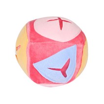 블럭마트 강아지 고양이 노즈워크 볼 17 cm, 레드, 1개