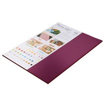 종이문화 다빈치3D 물방울지 No16 자주색 110g, 15개입