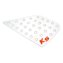 엑스원 Ver 2 UNIQUE 레터링 스포츠 플레이트 판넬 화이트 레터링 레드, K5