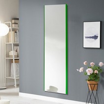 미소아이 더프레임벽걸이 300 x 1210 전신거울, 그린