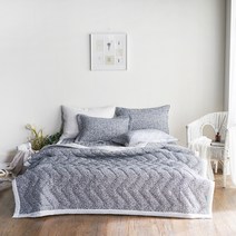 밀크디자인 보타닉 시어서커 차렵이불
