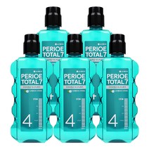 페리오 토탈7 가글 스트롱 민트, 760ml, 5개입