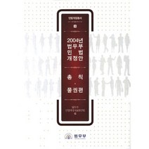 2004년 법무부 민법 개정안: 총칙 물권편