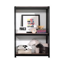 폴던스랙 쉽고 빠른 조립 스탠드선반 600 x 500 x 1200 mm 3단, 블랙