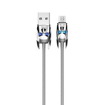 호코 U30 Micro 5PIN 고속충전케이블, SILVER, 1개
