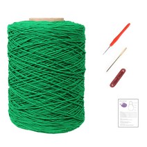 마마니트 동방면사 네트가방 DIY 세트, 309 초록, 1세트