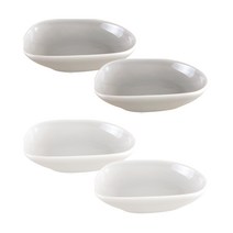 젠한국 오브제 볼 8cm 화이트 2p + 라이트그레이 2p, 혼합 색상, 1세트