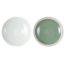 정담 정헌진 다담접시 중 2p 세트, 1세트, 접시 백자 + 청자