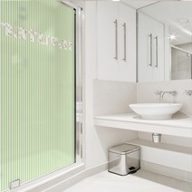 디자인수풀 샤워 윈도우 시트지 북유럽스타일 SW768, 혼합 색상