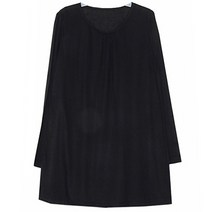 이얀 임산부 베이직 셔링티셔츠