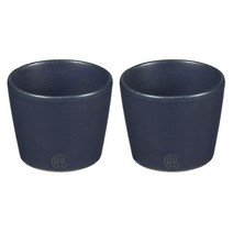 공기이선철 찻잔 일자형, 딥블루, 2개입